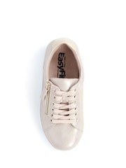 Pavers Gold Lace-Up Chunky Trainers - Image 4 of 5