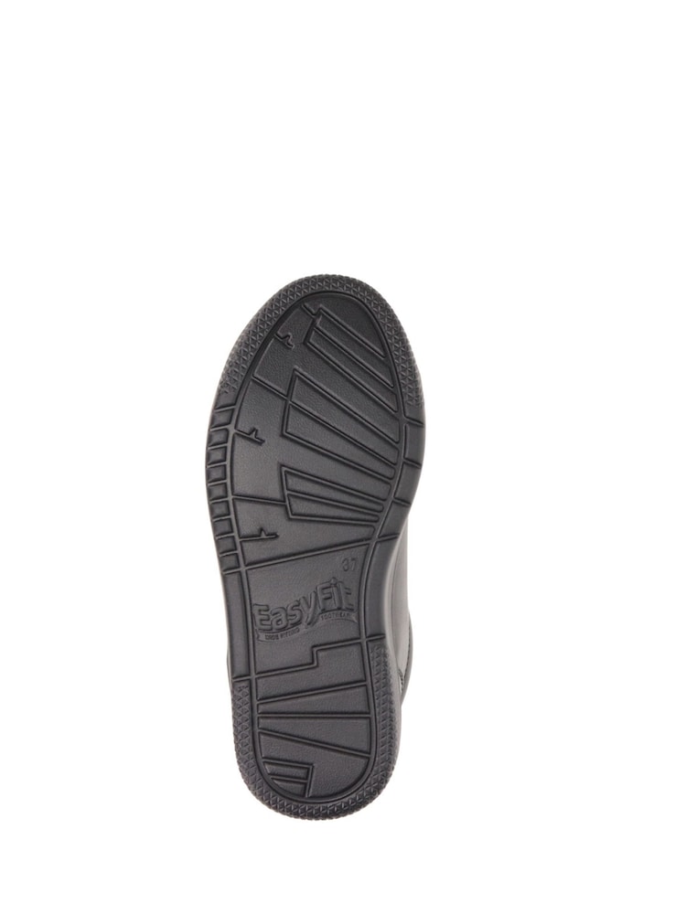 Pavers Black Lace-Up Chunky Trainers - Image 5 of 5