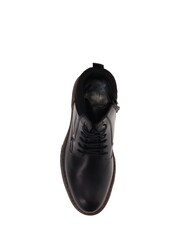 Pavers Black Patched Lace Up Boots - Image 4 of 5