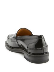Jones Bootmaker Black Conrad Leather Loafers - Image 3 of 5