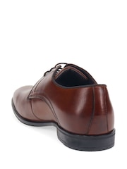 Pavers Brown Smart Leather Shoes - Image 3 of 5