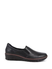Pavers Black Slip-On Casual Shoes - Image 1 of 5