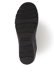 Pavers Black Slip-On Casual Shoes - Image 5 of 5