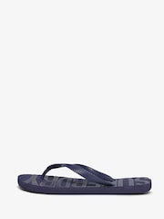 Синий - сандалии с логотипом Superdry Core - Изображение 3 из 7