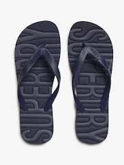 Синий - сандалии с логотипом Superdry Core - Изображение 5 из 7