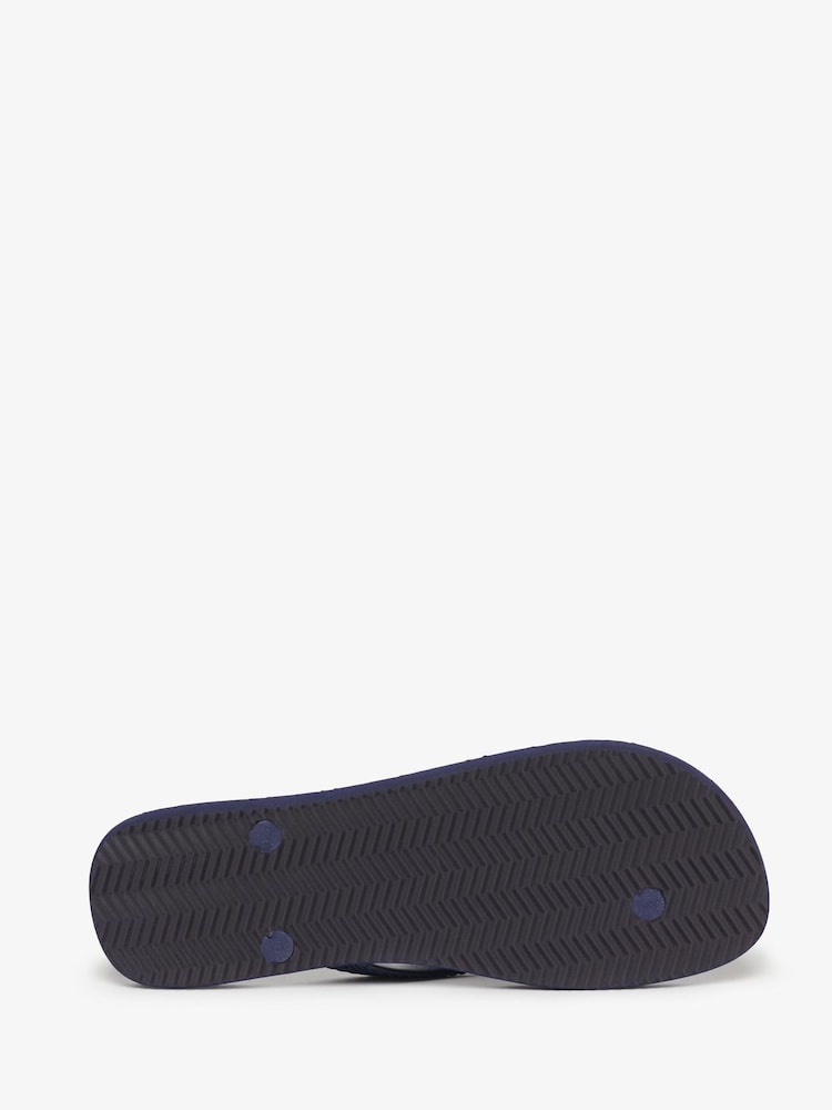 Superdry Blue Core Logo Sandals - Image 6 of 7