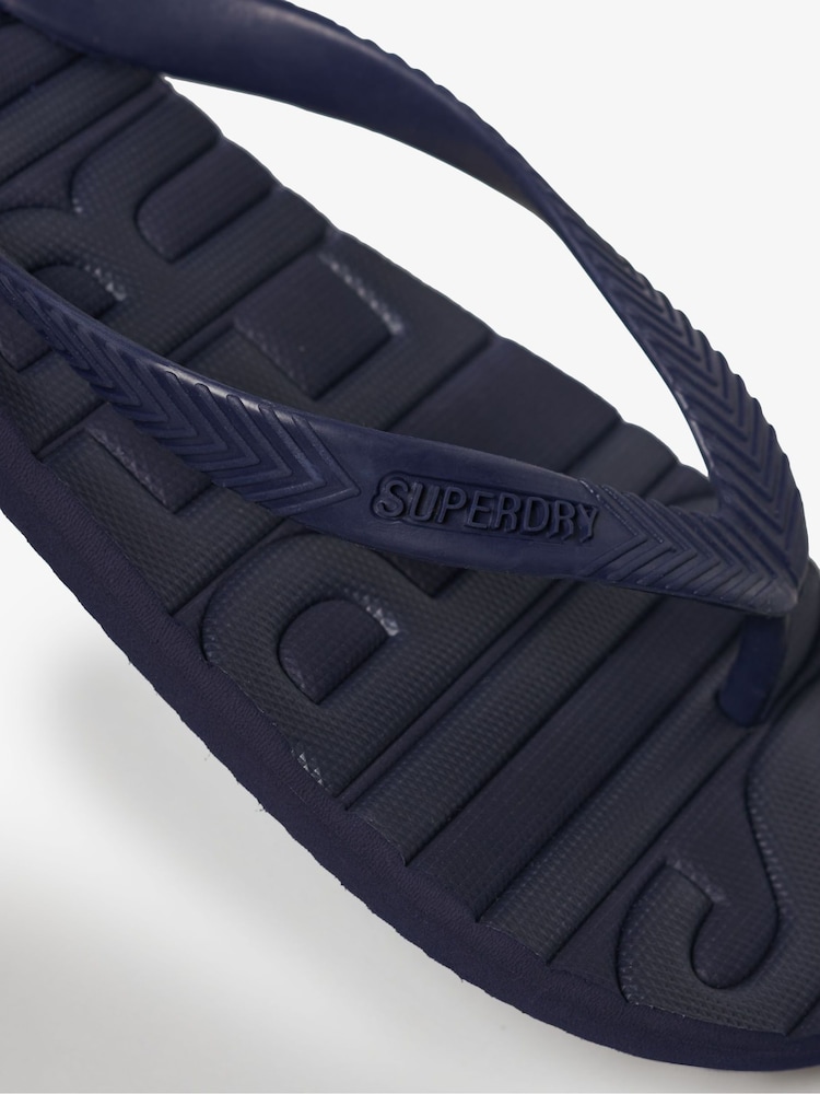 Синий - сандалии с логотипом Superdry Core - Изображение 7 из 7