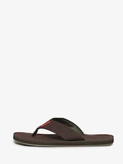 Superdry Brown Premium Sandals - Image 2 of 7