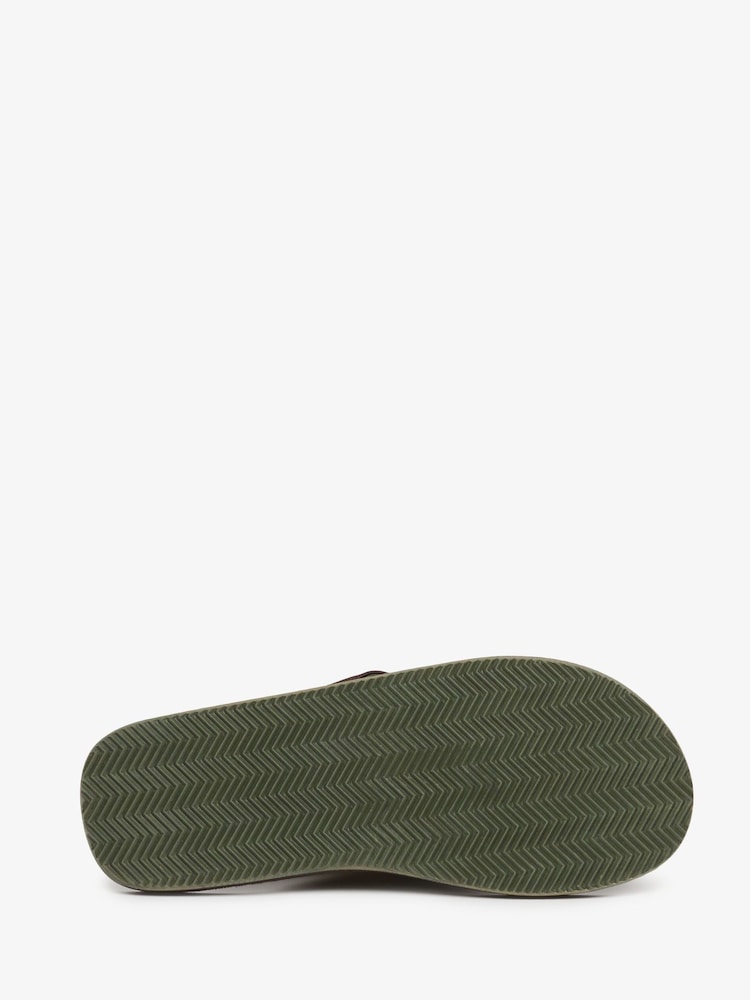 Superdry Brown Premium Sandals - Image 6 of 7
