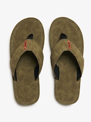 Superdry Green Premium Sandals - Image 5 of 7