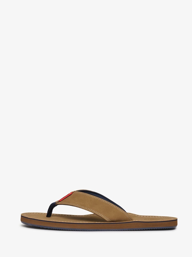 Superdry Brown Chrome Premium Sandals - Image 2 of 8
