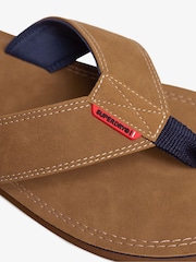 Superdry Brown Chrome Premium Sandals - Image 7 of 8