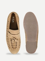 Off The Hook Brown Tiger Tassel Loafers - Image 5 of 6