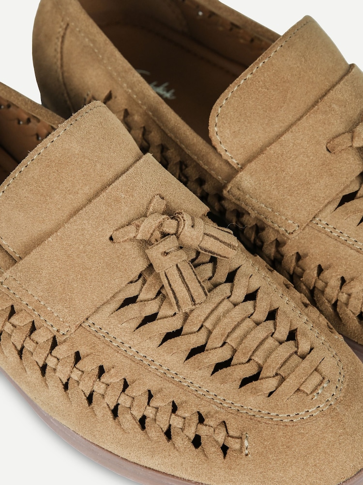 Off The Hook Brown Tiger Tassel Loafers - Image 6 of 6 Off The Hook Brown Tiger Tassel Loafers - Image 6 of 6
