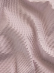 Purple LIlac Waffle Duvet Cover and Pillowcase Set - Image 3 of 4