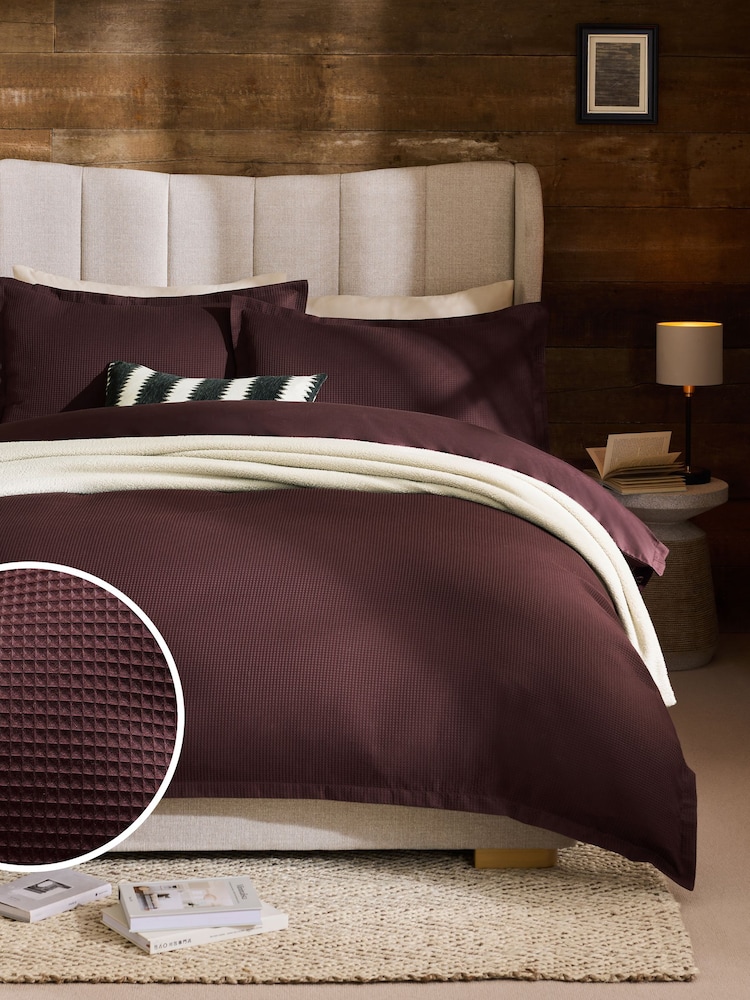 Vaflja duvet pokrov in blazina set - Slika 1 iz 5 Vaflja duvet pokrov in blazina set - Slika 1 iz 5