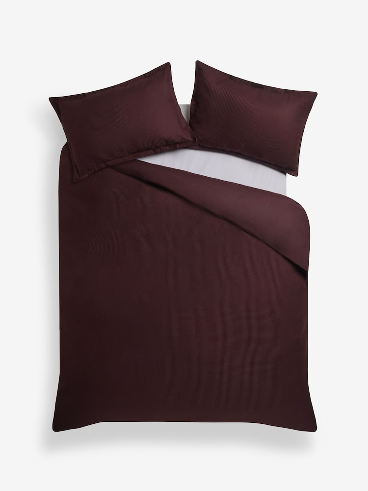 Vaflja duvet pokrov in blazina set - Slika 5 iz 5 Vaflja duvet pokrov in blazina set - Slika 5 iz 5
