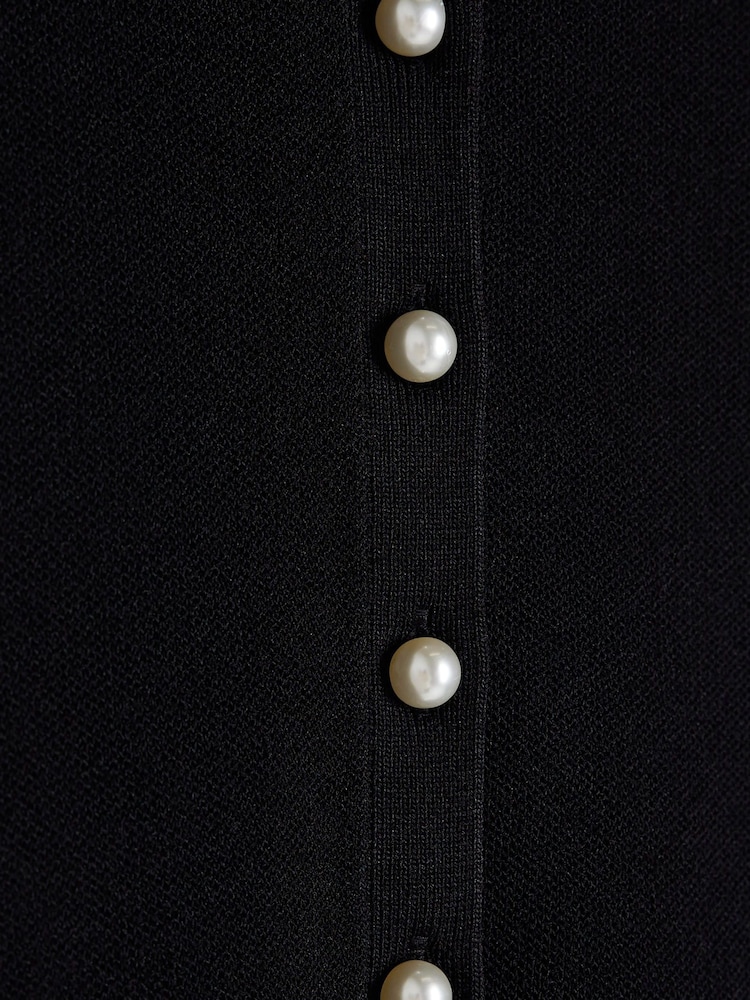 River Island Black Military Cardigan - Image 5 of 5