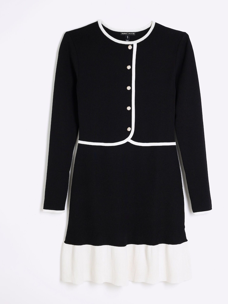 river island embroidered panel skater dress Sea NY - Astrid dress