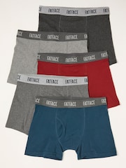 Multi cor - FATFACE Boxers 5 Pacote Clássicos - Imagem 1 de 2
