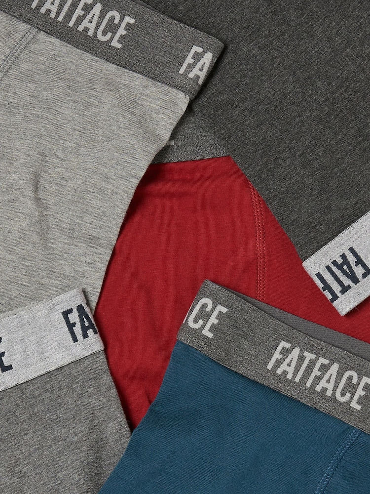 Multi cor - FATFACE Boxers 5 Pacote Clássicos - Imagem 2 de 2