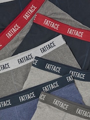 FatFace Multi Colour 7 PAIRS OF PLAIN BOXERS - Image 2 of 2