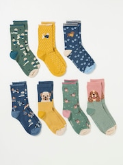 FatFace 7 Pairs of Dog Socks - صورة 2 من 2