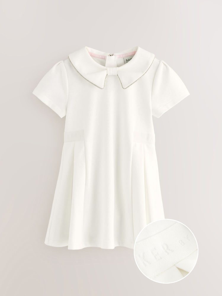 Baker by Ted Baker Bow Collared Ponte Dress - Image 1 of 5 Baker by Ted Baker Bow Collared Ponte Dress - Image 1 of 5