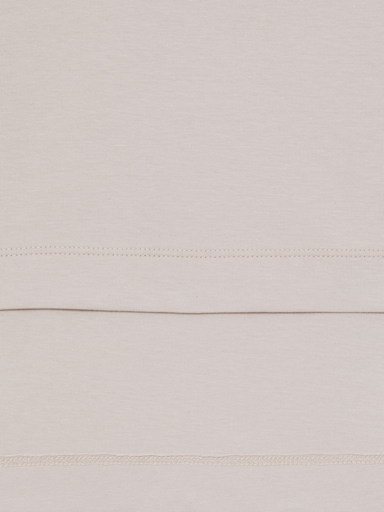 Reiss Anabelle Stretch-Cotton Oversized Alto-Low T-Shirt - Imagen 4 de 4