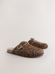 Leopardo - Zuecos con plantilla de piel de Forever Comfort® - Imagen 6 de 9