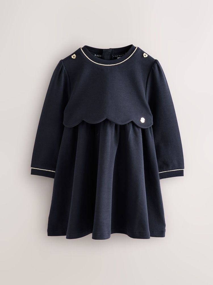 Baker by Ted Baker Scallop Ponte Dress - Image 1 of 6