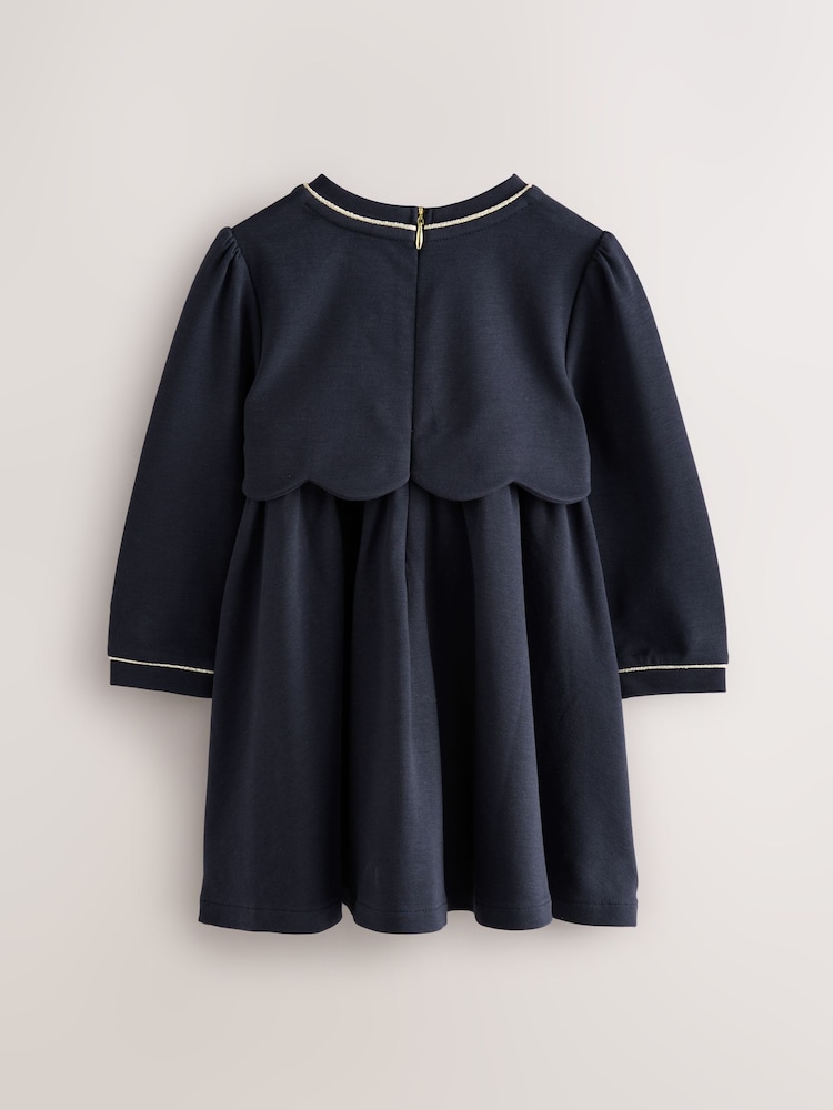 Baker by Ted Baker Scallop Ponte Dress - Image 2 of 6