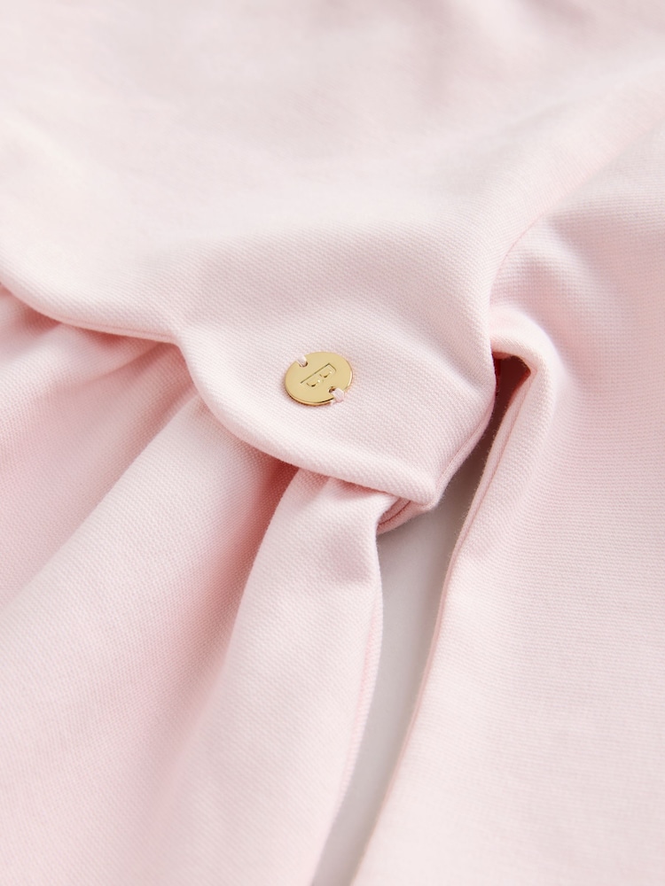 ted baker pink scallop dress Girls Baker by Ted Baker Scallop Ponte Dress 0 - 3 Months