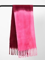 French Connection Pink Ombre Soft Touch Scarf - Image 1 of 3