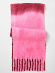French Connection Pink Ombre Soft Touch Scarf - Image 2 of 3