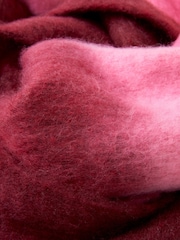 French Connection Pink Ombre Soft Touch Scarf - Image 3 of 3