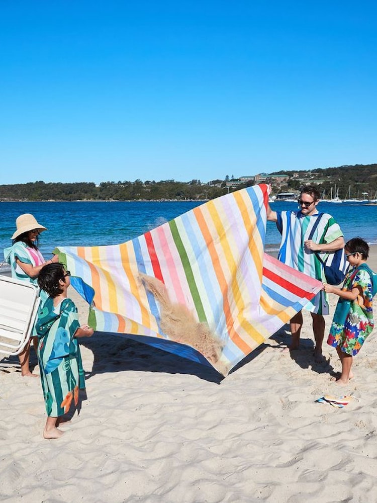 Dock & Bay Candy Stripes Picnic Outdoor Waterproof Blanket - Image 1 of 6