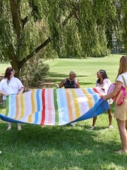 Dock & Bay Candy Stripes Picnic Outdoor Waterproof Blanket - Image 6 of 6
