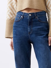 French Connection Blue Toms Denim Bleach Line Jeans - Image 3 of 4