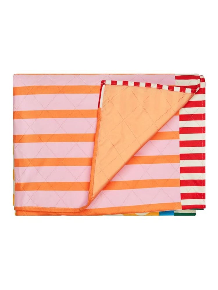 Dock & Bay Stripe Up Your Life Picnic Outdoor Waterproof Blanket - Image 4 of 6