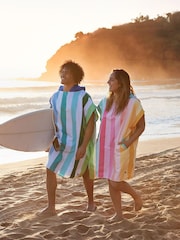 Poncho de praia de secagem rápida para adultos Dock & Bay - Imagem 1 de 6