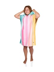 Poncho de praia de secagem rápida para adultos Dock & Bay - Imagem 4 de 6