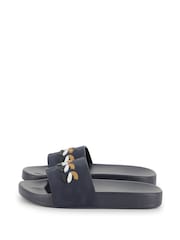 BOSS Blue Logo Sliders With Touch Fastening - Image 1 of 6
