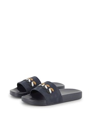 BOSS Blue Logo Sliders With Touch Fastening - Image 3 of 6