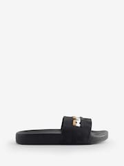 BOSS Black Logo Sliders With Touch Fastening - Image 1 of 12