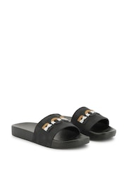 BOSS Black Logo Sliders With Touch Fastening - Image 3 of 12