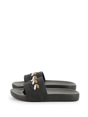 BOSS Black Logo Sliders With Touch Fastening - Image 4 of 12