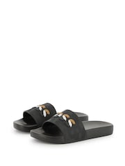 BOSS Black Logo Sliders With Touch Fastening - Image 5 of 12