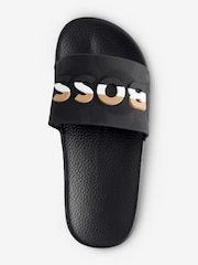 BOSS Black Logo Sliders With Touch Fastening - Image 9 of 12