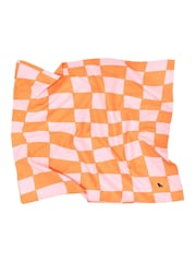 Dock & Bay Groovy Check Quick Dry Beach Pool Towel - Image 5 of 6